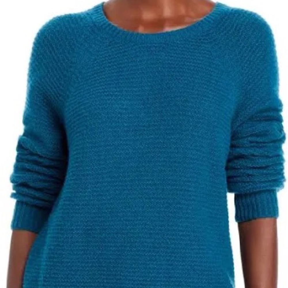 MaxMara Gazza Sweater In Turquoise cashmere